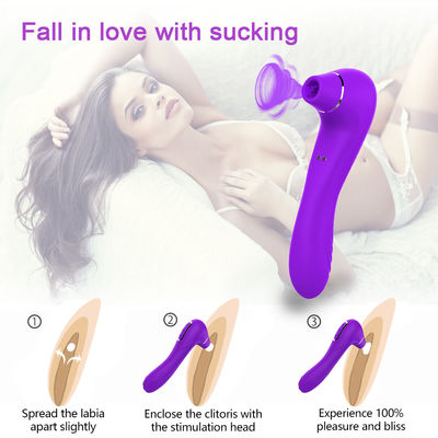 Washable ενήλικοι δονητές φύλων που τινάζουν το παιχνίδι 10 ταχύτητες 190mm γλωσσών