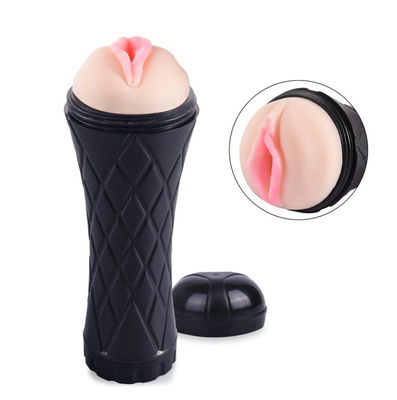 Ρεαλιστικά αρσενικά Masturbation παιχνίδια 24cm ABS TPE προφορικό Vaginalle