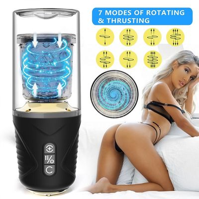 Φλυτζάνι δονητών 300rpm Masturbation φλυτζανιών αναρρόφησης ABS TPE για τα άτομα