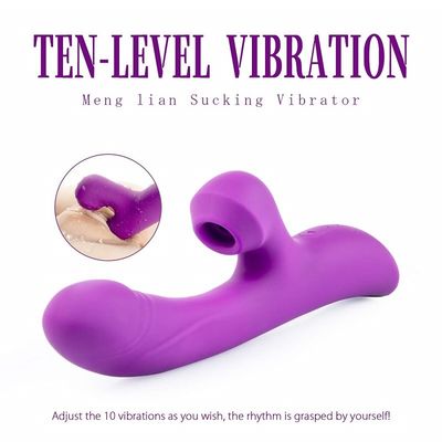 10 ηλεκτρική απορρόφηση Massager 23.7cm δονητών Multifunctions ταχύτητας σιωπηλό σχέδιο