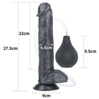 11 ίντσα 22cm ρεαλιστικός δονητής αδιάβροχο Masturbation εκσπερμάτωσης