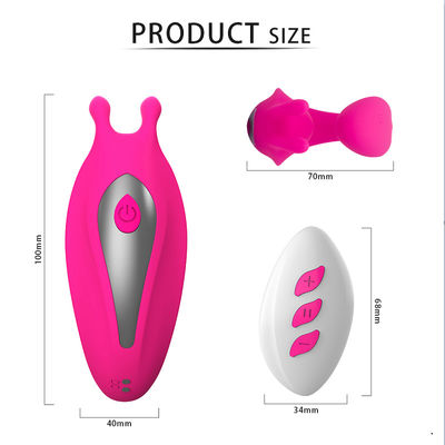 9 σε σχήμα υ δονητής 18.7cm σημείο Massager ζευγών συχνότητας Γ τύπων Γ