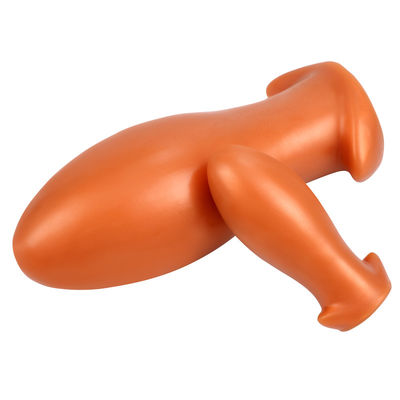 Μαύρος χρυσός Dick Anal Sex Toys Anal κυματίζει τον αδιάβροχο ODM cOem σιλικόνης
