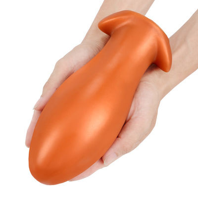 Μαύρος χρυσός Dick Anal Sex Toys Anal κυματίζει τον αδιάβροχο ODM cOem σιλικόνης