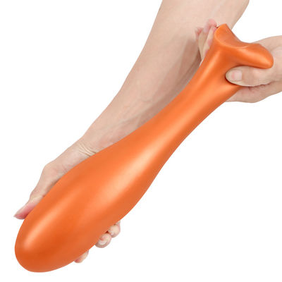 Μαύρος χρυσός Dick Anal Sex Toys Anal κυματίζει τον αδιάβροχο ODM cOem σιλικόνης