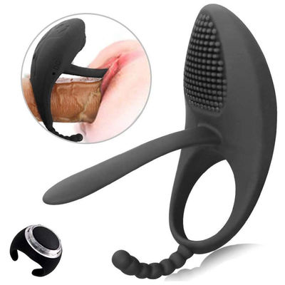 πρωκτική υποκίνηση Dick Penis Ring Sex Toy 8.5cm για τα ζεύγη ατόμων