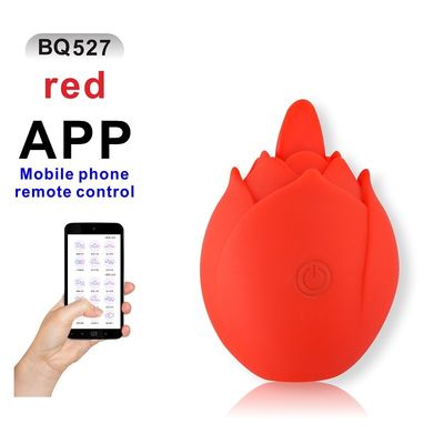 APP παιχνίδια 9 φύλων των ασύρματων αυγών γυναικών Massager σιλικόνη αναρρόφησης 380mah