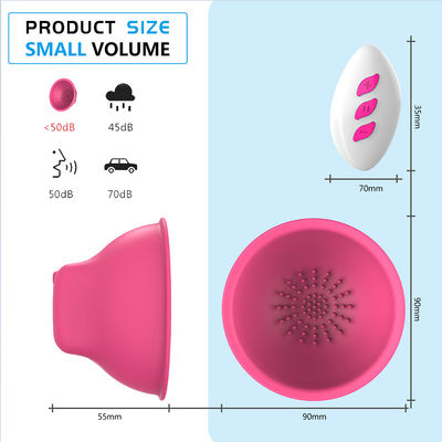 Παιχνίδια 12 τρόποι ROHS φύλων των γυναικών Massager αντλιών στηθών επικυρωμένοι