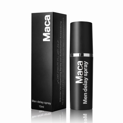 Βοτανικός ψεκασμός μακροπρόθεσμο 10ml καθυστέρησης ατόμων Maca κρέμας ψεκασμού αυξήσεων φύλων